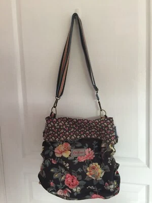 Black Fl Cath Kidston Shoulder Bag Reversible Bags Gumtree Black Fl Cath Kidston Shoulder Bag