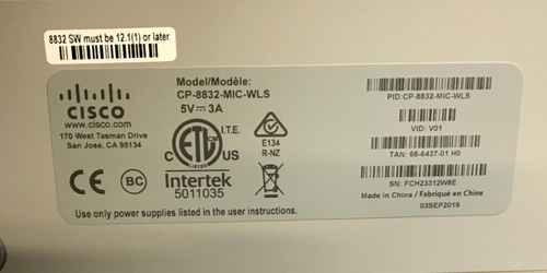 Cisco CP-8832-MIC-WLS Kit microfono wireless - Foto 7 di 7