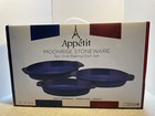 New Appetit Moonrise Stoneware 3-Piece Oval Baking Dish Set
