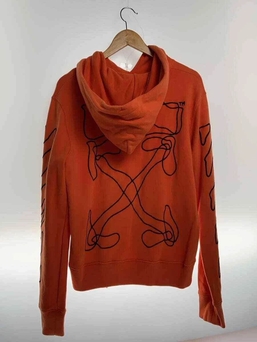 OFF WHITE Felpa con cappuccio OFFWHITE arancione S usata
