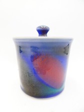 AUSTRALIAN CERAMIC POTTERY SUGAR BOWL ARNAUD BARAUD