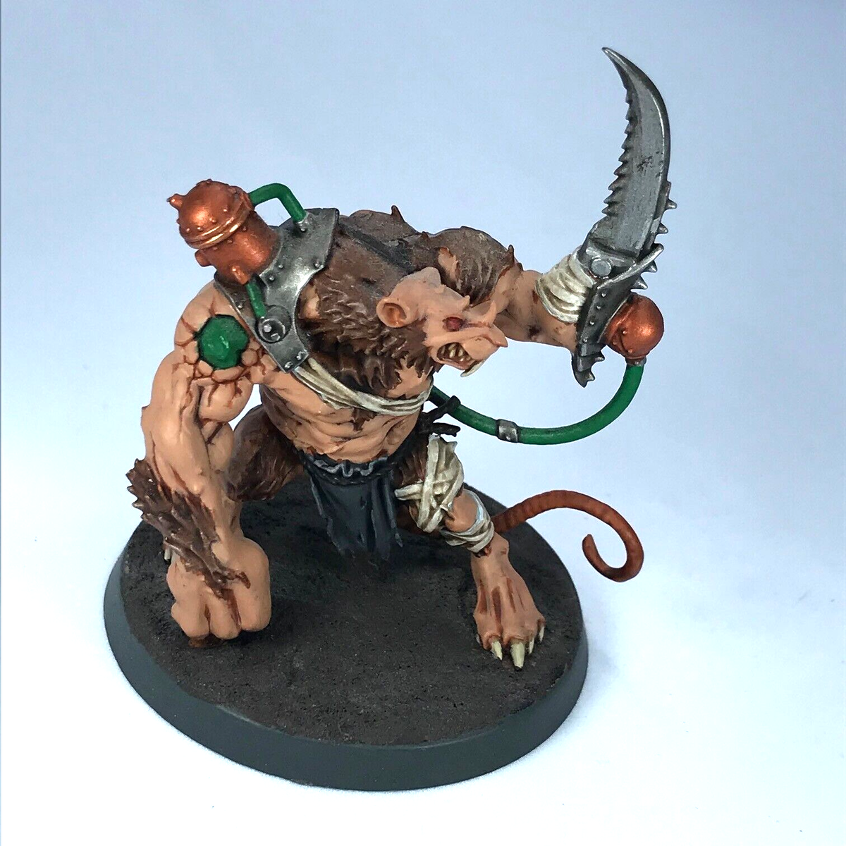Skaven Rat Ogre - Warhammer Age of Sigmar / Fantasy - Painted GW