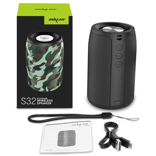 TRAGBARER WIRELESS BLUETOOTH LAUTSPRECHER STEREO SUBWOOFER SD MUSICBOX NEU - Bild 7 von 20