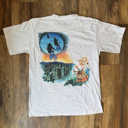 Vintage E.T. Universal Studios Florida Size Large 1990 Rare Caribbean Soul - Picture 9 of 11
