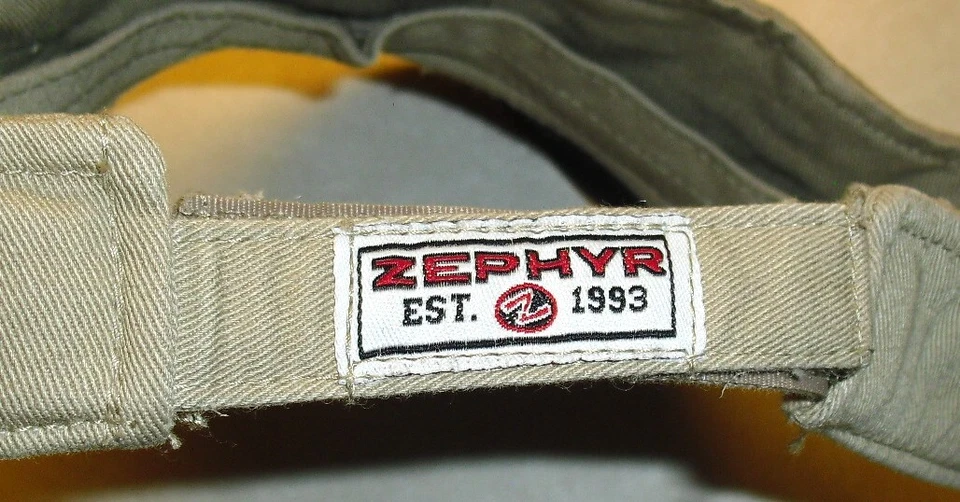 Texas Tech Red Raiders Established 1923 Logo Mens Zephyr Visor hat cap New Ncaa - Image 3 of 3