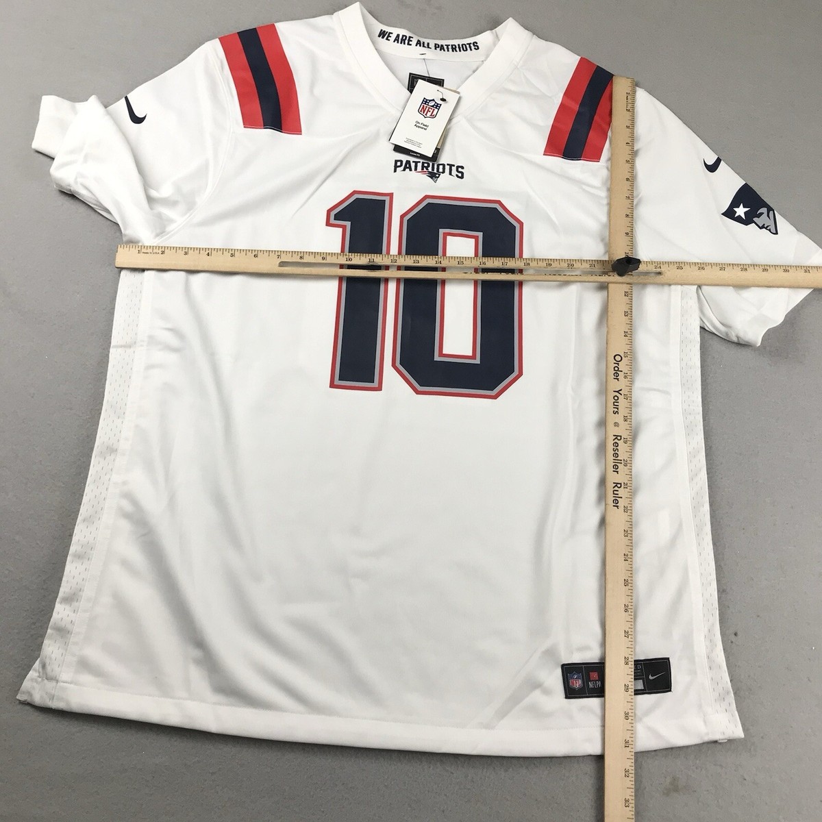 NIKE NFL PATRIOTS Jones 10 ユニホーム Nike Men's Mac Jones Jersey #10 New England Patriots Jersey