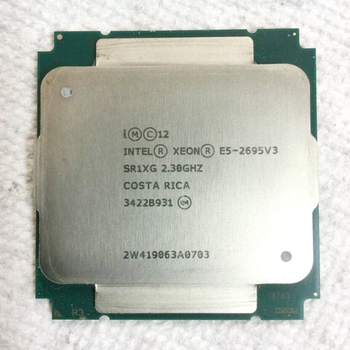Intel Xeon Processor E5-2695V3 SR1XG 2.30GHz 14CORE 35MB LGA2011-3 CPU PROCESSOR - Picture 3 of 3