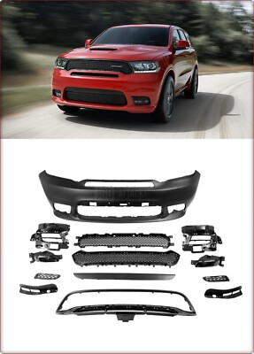 KOMPLETT STOßSTANGE VORNE MIT DRL FÜR DODGE DURANGO 2014 - 2024 SRT STIL