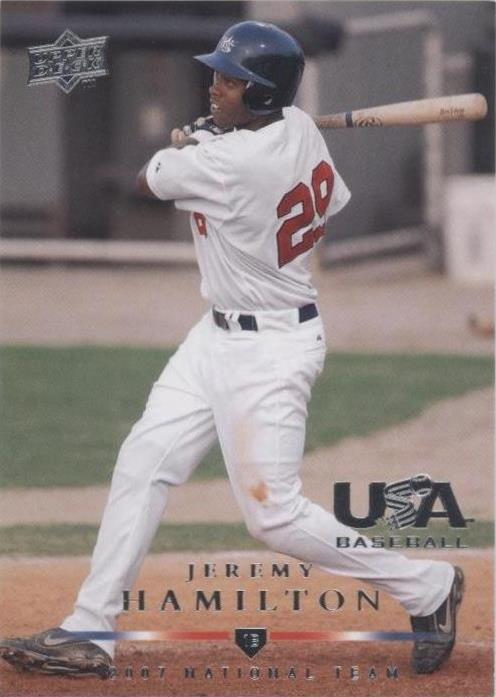 2008 Upper Deck - Jeremy Hamilton #USA-8 - 1 of 1