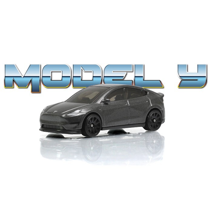 テスラ青色　TESLA MODEL Y　マッチボックス　ホットウィール　モデルY テスラ青色 TESLA MODEL Y マッチボックス ホットウィール