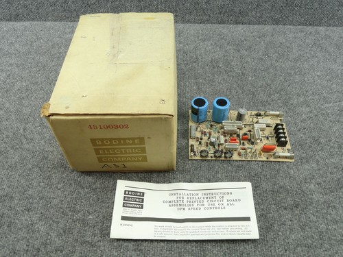 New Unused Bodine Electric Company 43100302 Drive Board - Picture 1 of 3