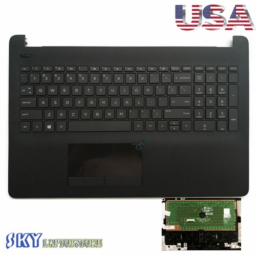 HP 15BS 15-BS 15-BW 15-BP 250 256 G6 Palmrest Case Keyboard&Touchpad 925008-001 - Picture 1 of 4