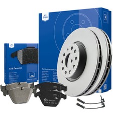 ATE CERAMIC Bremsenset BMW 7er (F01, F02, F03, F04) HINTEN Ø345mm + WK