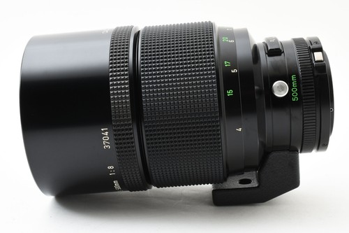 Near MINT CANON New FD REFLEX 500mm f/8 Mirror Telephoto MF w/caps From Japan - Picture 9 of 13