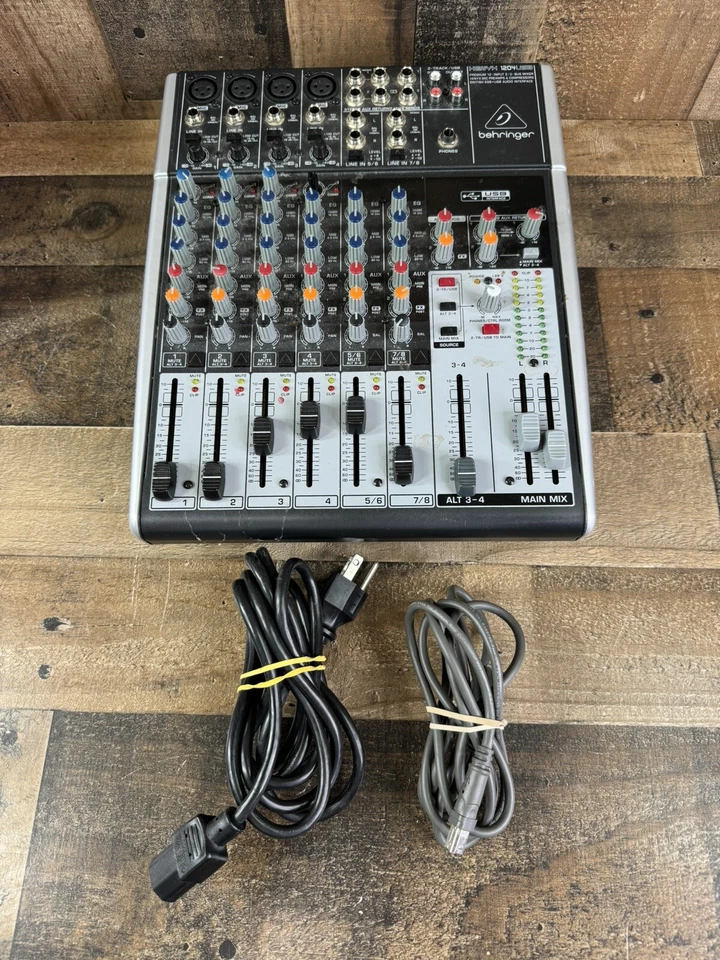 Behringer Xenyx 1204USB Mixer with USB Tested - Image 2 of 4