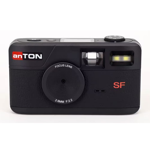 anTON K1 Schwarz Free Digitalkamera ohne Display inkl. 4GB Micro SD Karte - Bild 1 von 4