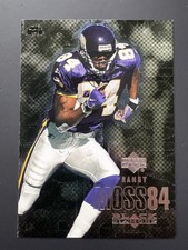 RANDY MOSS 2000 UPPER DECK BLACK DIAMOND FOOTBALL CARD 81 MINNESOTA VIKINGS HOF