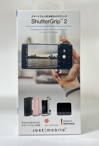 Just Mobile Lower International Smartphone Camera Grip ShutterGrip 2 from Japan - 第 1/4 張圖片