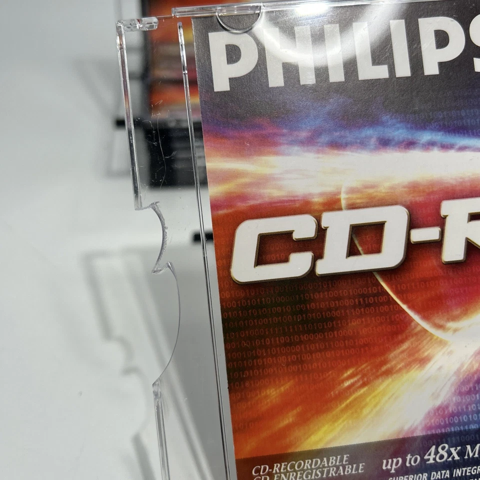 Philips CD-R 80 10 Pack 700MB 80-Minute 48x Speed OPEN 10 Pack Recordable - Image 4 of 4