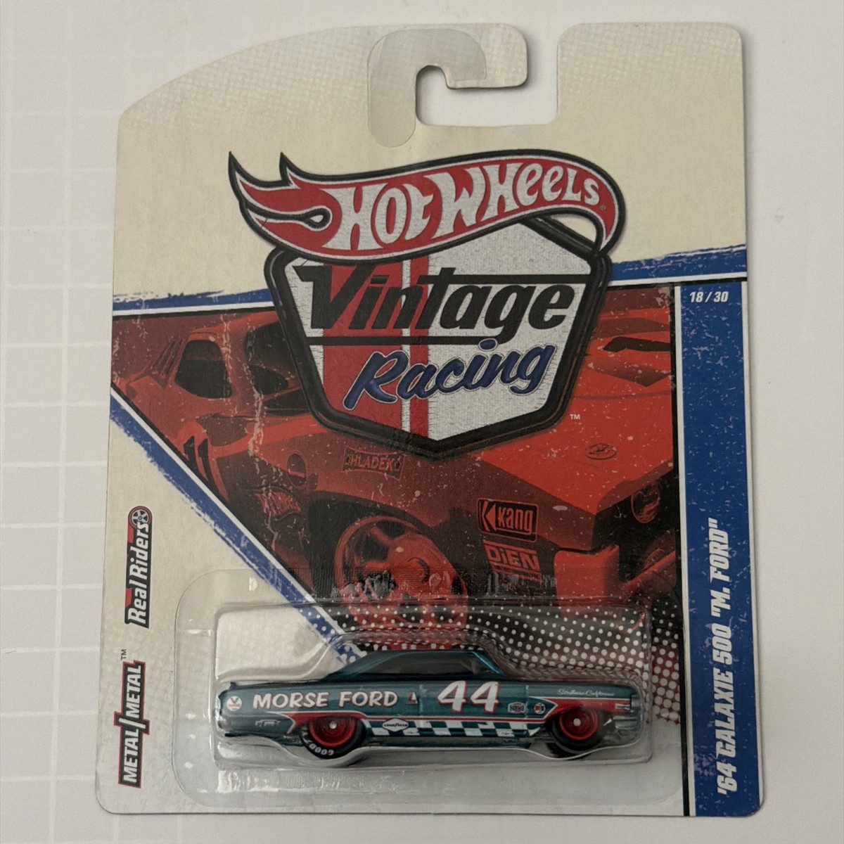 Hot Wheels Vintage Racing Series, '64 Ford Galaxie 500, Morse M
