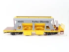 LGB Track G 4855 Freight Car Self-Unloading Car Furka-Oberalp Yellow