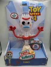 New Disney Pixar Toy Story Talking 7.5" Forky Figure Face Changing Action