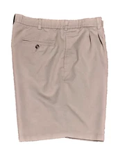 Geoffrey Beene Men's Pleated Golf Khaki Shorts 36x8