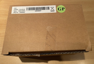 EDI Projector Lamp ELMP-05 with Housing 180W/200W - Part No. 23040007 New in Box