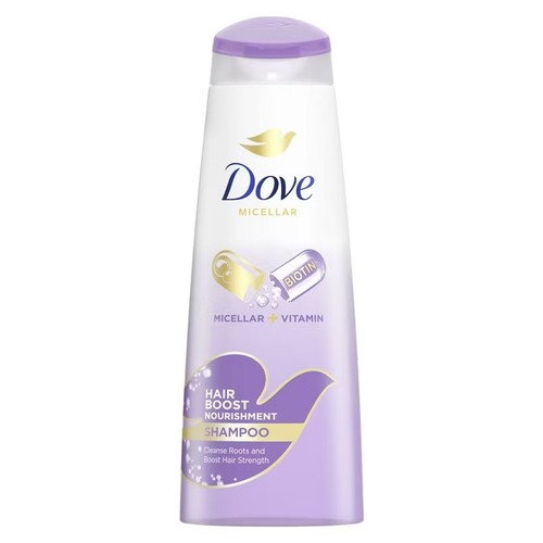 2x Dove Micellar Hair Boost Nourishment Shampoo 330ml - Picture 2 of 3
