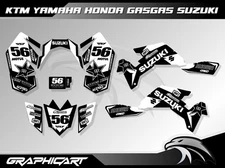 Suzuki LTR 450 ATV stickers decals graphics kit 2006-2014 