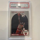 Hoops 1990 Hoops - Michael Jordan #65 PSA 8 Chicago Bulls NBA Basketball Card