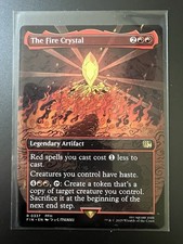 The Fire Crystal (Borderless) Final Fantasy Regular