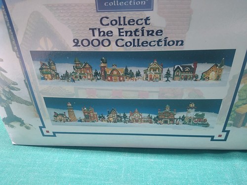 Carole Towne Collection 2000 Holiday Light The Olde Barn & The Village Hotel NIB - Picture 7 of 15