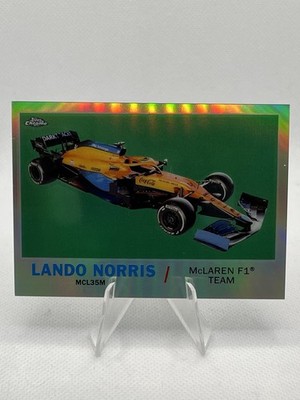 2021 Topps Chrome Formula 1 - 1961 Topps Sports Cars #T61-LN - Lando Norris
