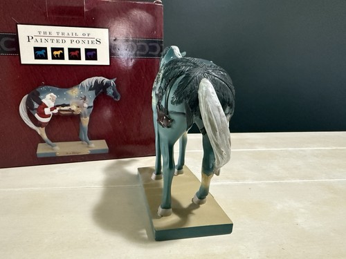 Die Spur der bemalten Ponys "In einer Krippe" Krippenfigur Pferd, 1E/2788 Weihnachtsmann - Bild 5 von 9