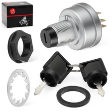 Replacement 2410109 For Polaris Ranger 500 6x6 1999 Ignition Switch w/2 Keys Kit