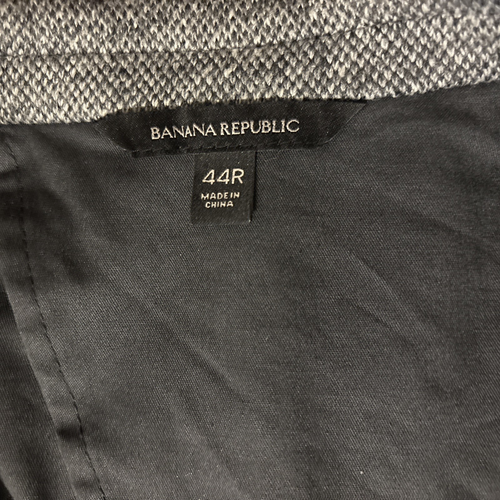 Abrigo Blazer Deportivo Banana Republic Calce Ajustado Mezcla Lana Tweed 44R Negocios Informal - Imagen 6 de 13