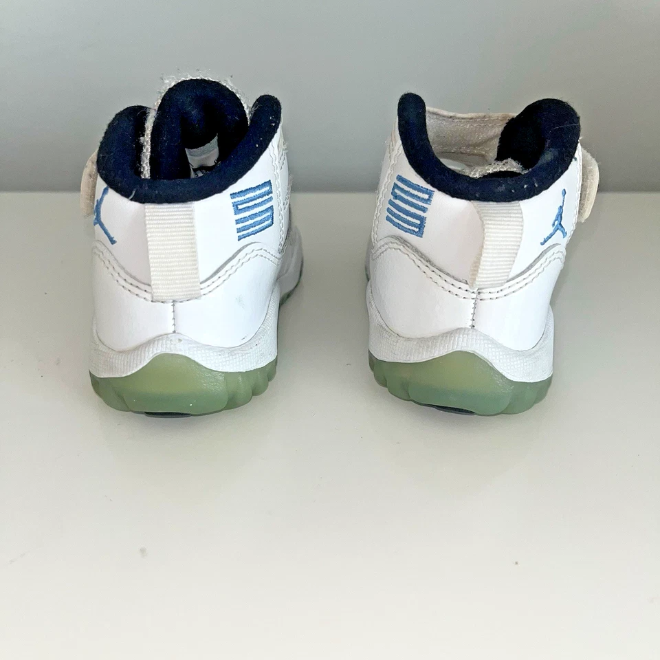 Jordan 11 Retro Concord TD 378040-100 2018 niño pequeño talla 5C Foto 3 de 4