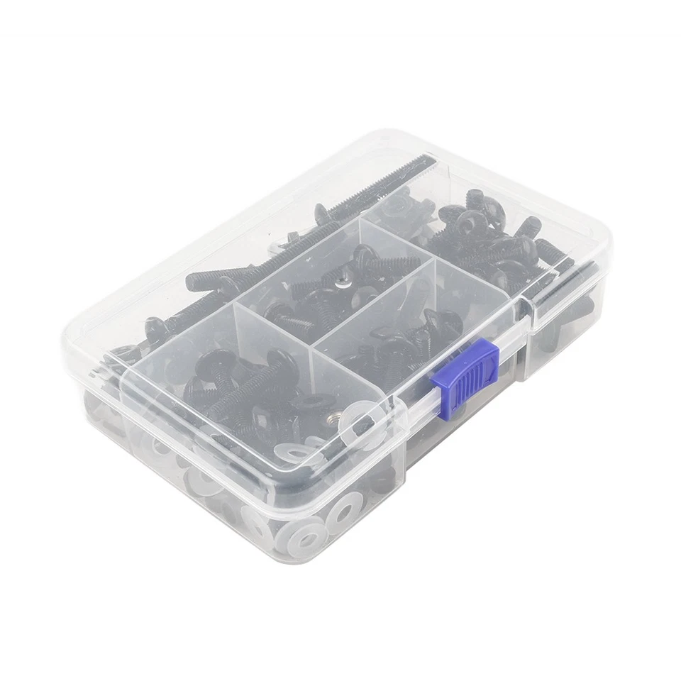 Screws Fairing Bolts Kit Fit For Kawasaki KLR250 1984-2005 KLR650 2005-2018 Foto 2 de 4