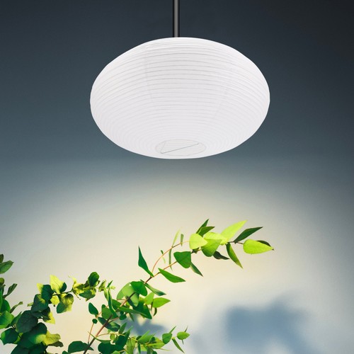 Portable White Paper Lampshades For Chandelier Lighting Home Decor - Bild 2 von 10