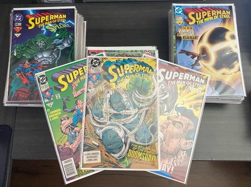 SUPERMAN: THE MAN OF STEEL #1-134 --- KOMPLETTE SERIE! HOCHWERTIG! DC! ALLE NM!