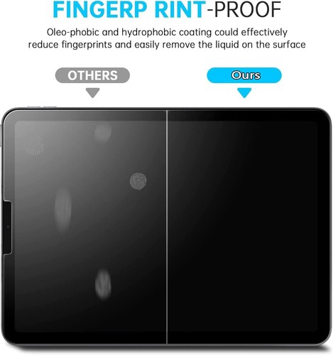 3 Pack Screen Protector for iPad Air 5th 4th Generation (Air 5/4, 10.9 Inch,... - 第 6/8 張圖片