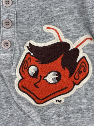 MITCHELL & NESS MLB ST. LOUIS BROWNS GRAY SHIRT SIZE Small - Picture 3 of 7