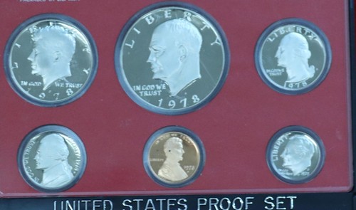 Uncirculated 1978 United States Proof Set - 第 1/2 張圖片