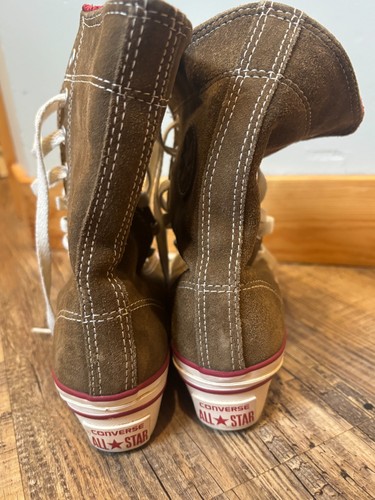 Zeppa Vintage Donna Converse Chuck Taylor All Star Hi-Ness XHi Taglia 5 - Foto 7 di 8