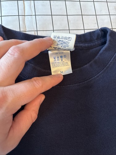 Hida Takayama specialty Sarubobo and Shirakawa-go Blue T Shirt Size M Japan - Picture 4 of 8