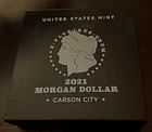 2021 Morgan Silver Dollar With CC Privy (21XC)