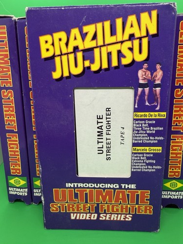 Ultimate Street Fighter De la Riva/Grosso VHS 7 tapes MMA training BJJ Martial - Picture 4 of 9
