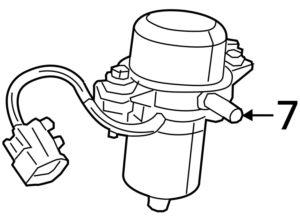 Air Injection Pump 3.6L Fits 15-23 CHARGER 2374176 - Image 4 of 4