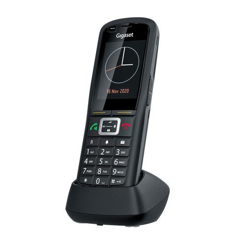 Gigaset R700H PRO DECT telefon identyfikator dzwoniącego czarny